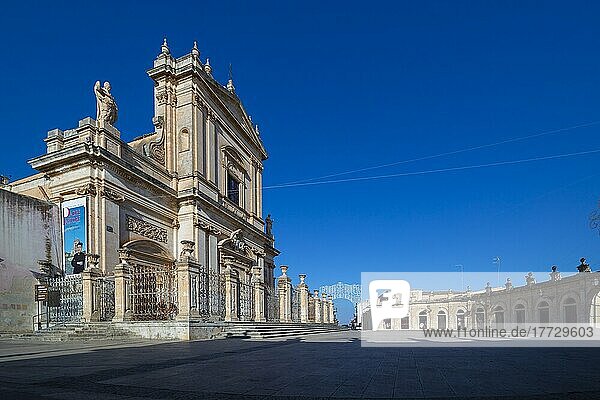 Basilica of Santa Maria Maggiore  Ispica  Ragusa  Sicily  Italy  Europe