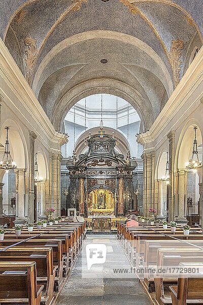 The Ancient Basilica  Sanctuary of Oropa  Biella  Piedmont  Italy  Europe