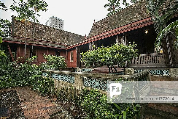 Jim Thompson House  traditionelle thailändische Holzhäuser  Bangkok