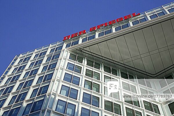 Der Spiegel Publishing House  Spiegel Building  Ericusspitze  Hafencity  Hanseatic City of Hamburg  Germany  Europe