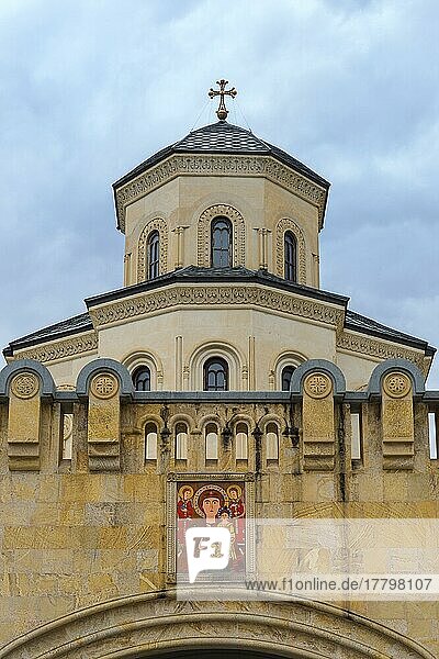 Kathedrale der Heiligen Dreifaltigkeit  Tiflis  Georgien  Kaukasus  Naher Osten  Asien