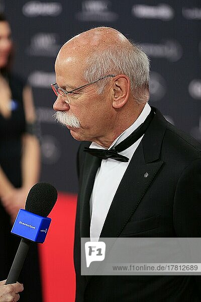Dieter Zetsche  Chairman of the Board of Management of Daimler AG  Red Carpet  Laureus Awards 2018 ceremony at Sporting  Principality of Monaco