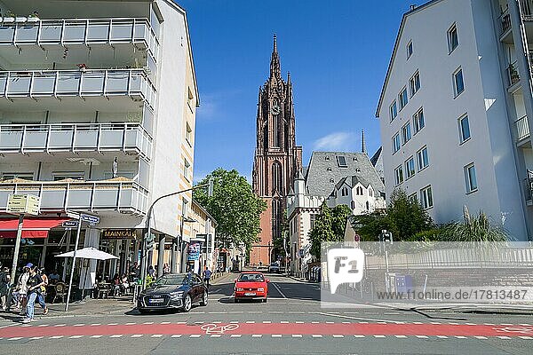 Kaiserdom St. Bartholomäus  Zum Pfarrturm  Frankfurt am Main  Hessen  Deutschland  Europa