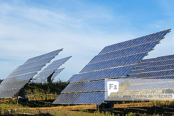 Panels of solar power station