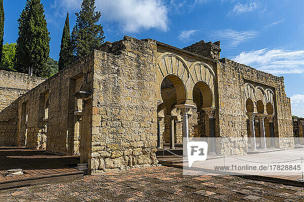 Madinat al-Zahra  UNESCO World Heritage Site  Cordoba  Andalucia  Spain  Europe
