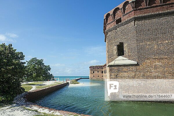 Fort Jefferson Dry-Tortugas-Nationalpark Florida Keys Florida USA Nordamerika