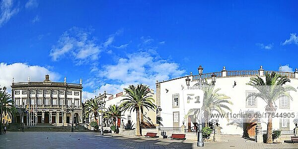Plaza Santa Ana in Las Palmas de Gran Canaria. Las Palmas  Gran Canaria  Kanarische Inseln  Spanien  Europa