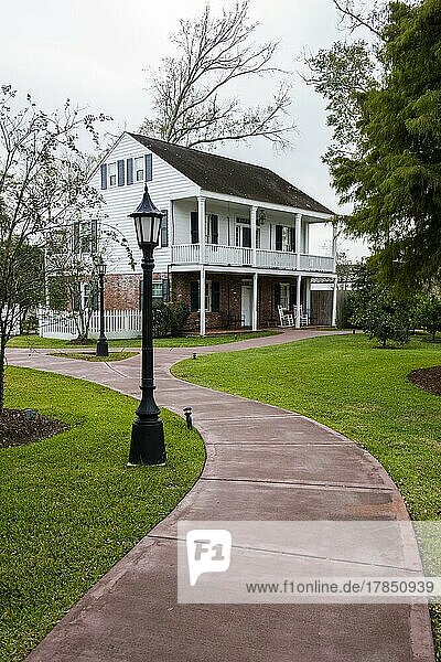 Little slave house in the Nottoway plantation  Louisiana  USA  North America