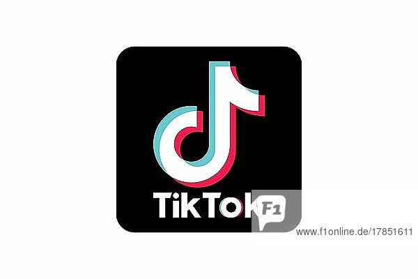 TikTok Logo Weißer Hintergrund