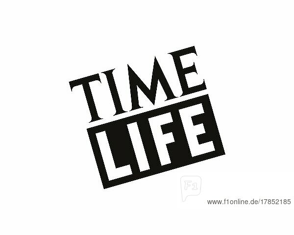 Time Life  gedrehtes Logo  Weißer Hintergrund