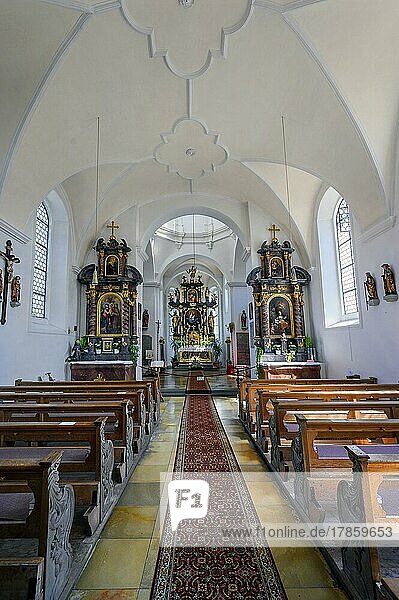 Wallfahrtskirche Frauenkapelle in Fischen  Allgäu  Bayern  Deutschland  Europa