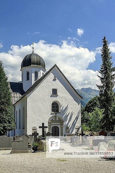 Pilgrimage church Frauenkapelle in Fischen  Allgäu  Bavaria  Germany  Europe