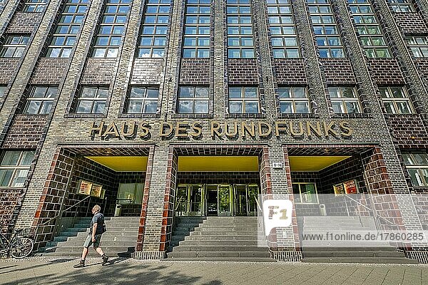 Haus des Rundfunks  RBB  Rundfunk Berlin Brandenburg  Masurenallee  Charlottenburg  Berlin  Germany  Europe