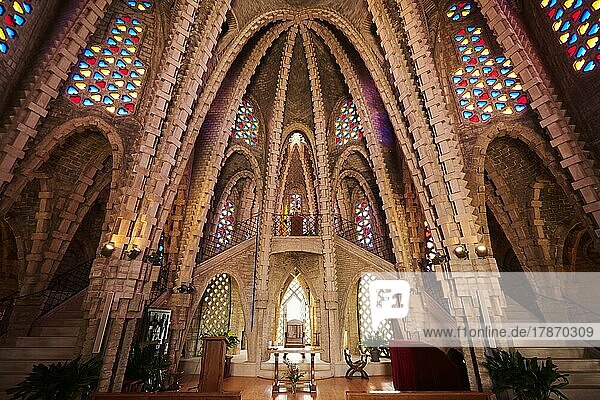 Cathedral Santuari de la Mare de Déu de Montserrat  Catalonia  Spain  Europe