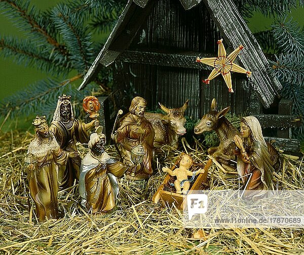 Weihnachtskrippe  Geburt Jesu Christi  Weihnachtszeit  Advent  Creche  birth Jesus Christ  yule tide