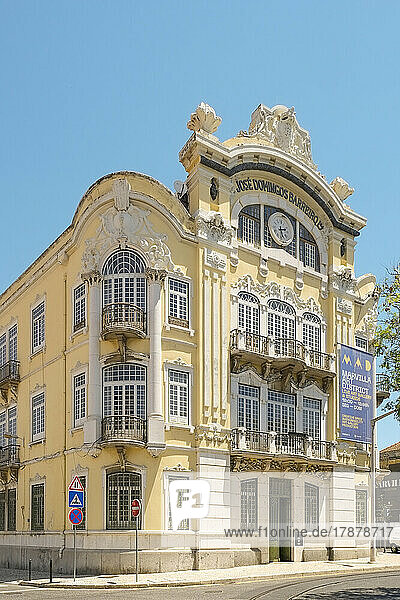 Lisbon  Portugal  Facade of historical building