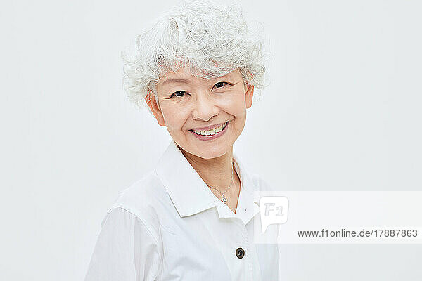 Japanische ältere Frau Porträt