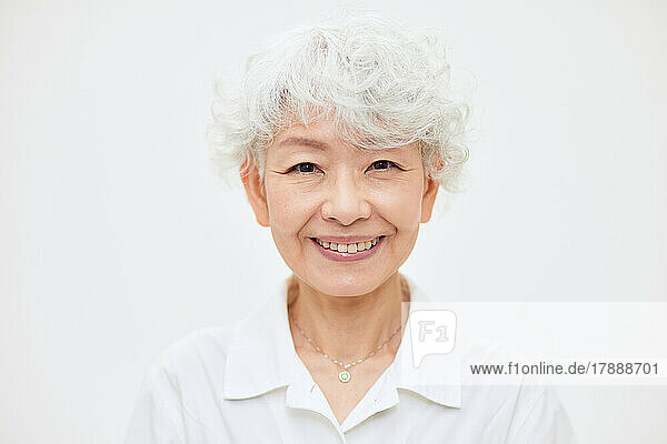 Japanische ältere Frau Porträt