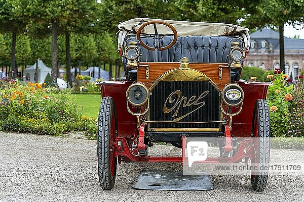 Vintage Opel 4 Doktorwagen Tourer  Germany 1908  4-cylinder  1. 029 ccm  8 hp  4-speed  525 kg  50 km h  Classic Gala  International Concours d'Elegance  Schwetzingen  Germany  Europe
