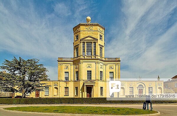 Das Radcliffe-Observatorium  die Sternwarte der Universität von 1794 bis 1934  heute Teil des Green Templeton College  Oxford  Oxfordshire  England  Vereinigtes Königreich  Europa