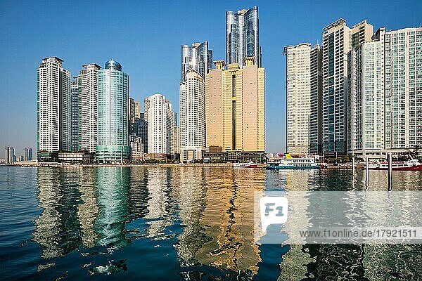 Marine City teuer und prestigeträchtigen Wohngebiet Wolkenkratzer in Busan  Südkorea  BUSAN  SÜDKOREA  Asien