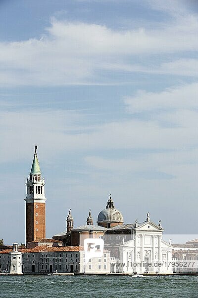 Isola San Giorgio Maggiore in Venedig  Italien  Europa