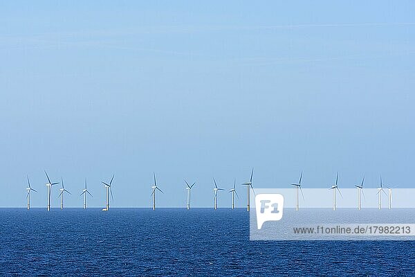 Offshore-Windpark  Nordsee  Großbritannien  Europa