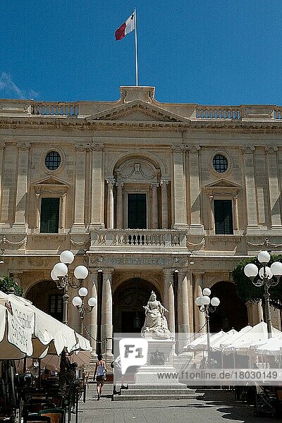 Nationalbibliothek  il-Belt Valetta  Queen  Königin-Victoria  La Valletta  Malta  Europa