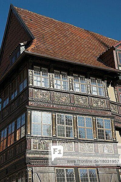 Fachwerkhaus  Wernerhaus  Hildesheim  Niedersachsen  Deutschland  1606  Renaissance  Wernersches Haus  Europa