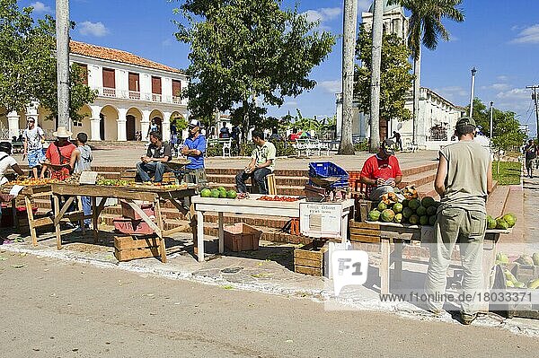 Market  Vinales  Pinar del Rio Province  Cuba  Central America