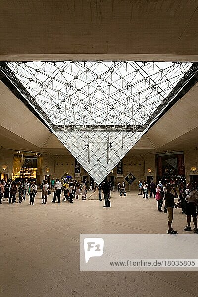 Museum Louvre  Paris  Frankreich  Europa