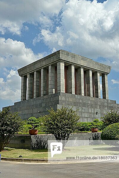 Ho Chi Minh Mausoleum  Ba-Dinh-Platz  Hanoi  Vietnam  Asien