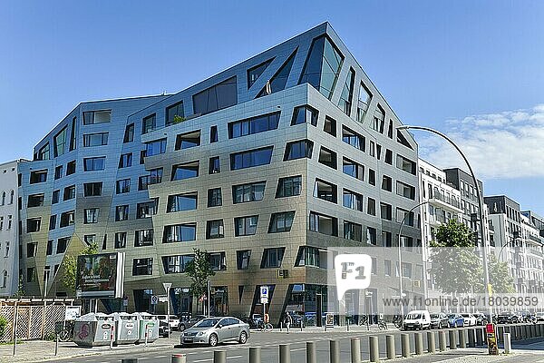Wohnhaus Sapphire von Daniel Libeskind  Chausseestrasse  Mitte  Berlin  Deutschland  Europa