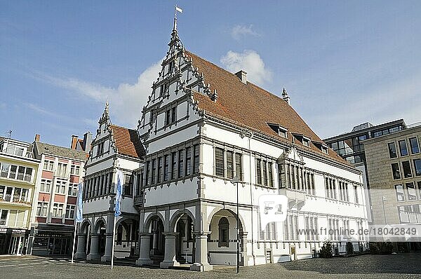 City Hall  Paderborn  East Westphalia-Lippe  North Rhine-Westphalia  Germany  Europe