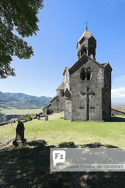 Haghpat-Kloster aus dem 11. Jahrhundert  Glockenturm  Haghpat  Provinz Lori  Armenien  Kaukasus  Naher Osten  Unesco-Weltkulturerbe  Asien