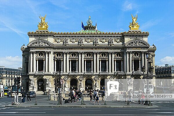 Oper Garnier  Paris  Frankreich  Europa