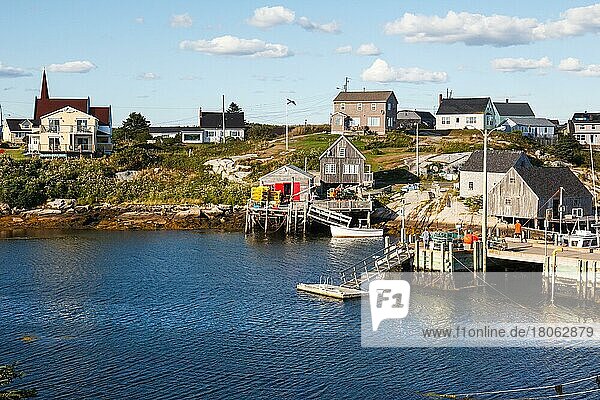 Peggy's Cove  Hafen  Nova Scotia  Kanada  Nordamerika