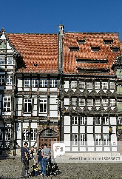 Huneborstelsches Haus  von Veltheimsches Haus  Burgplatz  Braunschweig  Niedersachsen  Deutschland  Europa