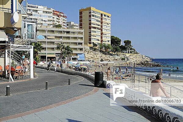 Platja Finestrat  Playa  beach  Benidorm  Costa Blanca  Alicante  Spain  Europe