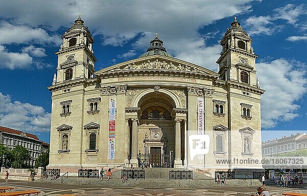 St.-Stephans-Basilika  Budapest  Ungarn  Europa