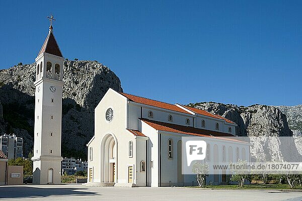 Omis  Split-Dalmatien  Dalmatien  Kroatien  Adria  Neue orthodoxe Kirche  Europa