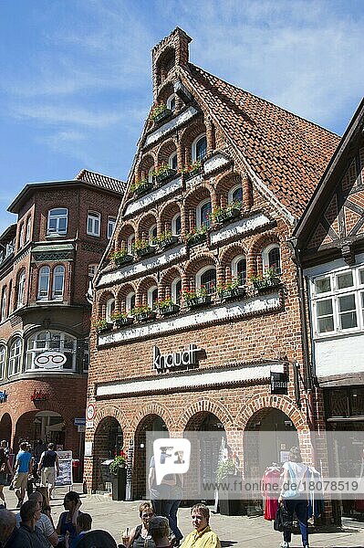 Haus  Grapengießerstraße  Altstadt  Lüneburg  Niedersachsen  Deutschland  Europa