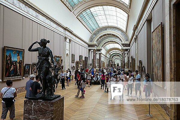 Museum Louvre  Paris  Frankreich  Europa
