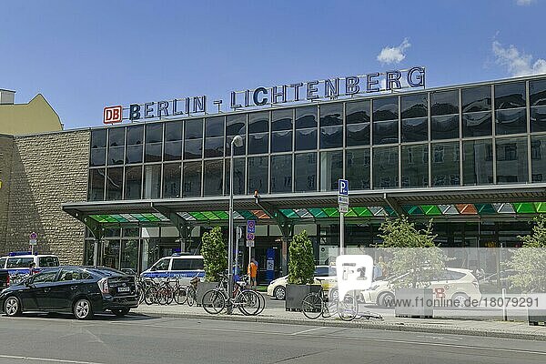 Bahnhof Lichtenberg  Weitlingstrasse  Lichtenberg  Berlin  Deutschland  Europa