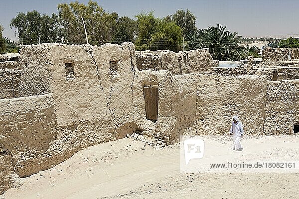 Altstadt Al Qasr  Dakhla Oase  Libysche Wüste  El Qasr  Ägypten  Afrika