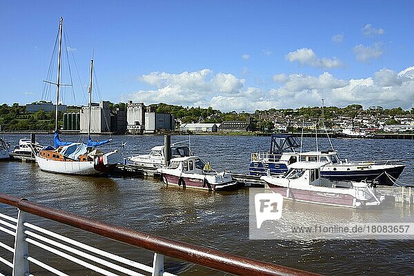 Boats  River Suir  Waterford  Ireland  Europe