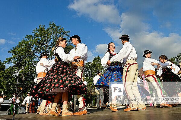 Festival der Bergfolklore  Zakopane  Polen  Europa