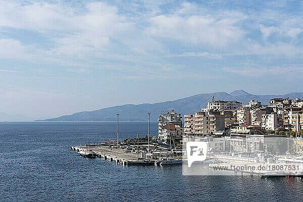 Fährhafen  Saranda  Ionisches Meer  Albanien  Europa