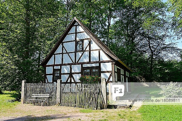 Haus Witzelroda  Freilichtmuseum  Veßra  Thüringen  Deutschland  Europa