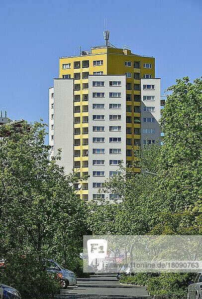 Hochhaus  Obstallee  Obstallee-Siedlung  Staaken  Spandau  Berlin  Deutschland  Europa